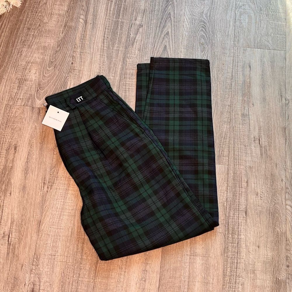 LTT plaid trouser